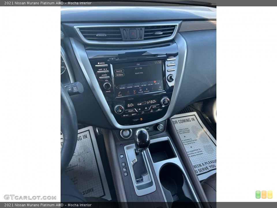 Mocha Interior Controls for the 2021 Nissan Murano Platinum AWD #146589947
