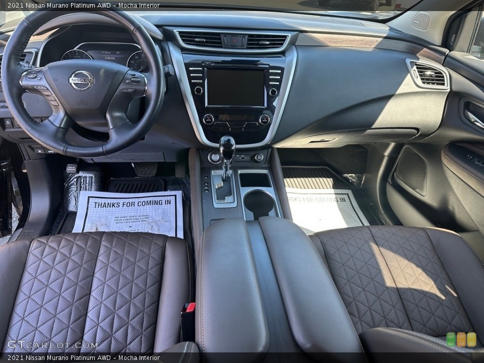 Mocha Interior Photo for the 2021 Nissan Murano Platinum AWD #146590027