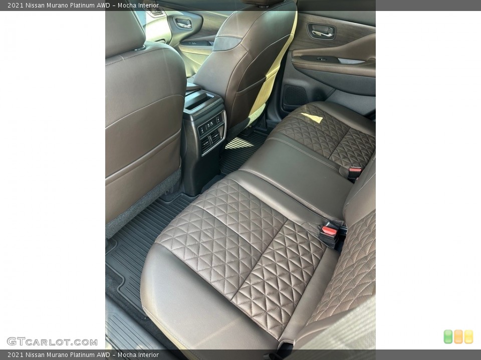Mocha Interior Rear Seat for the 2021 Nissan Murano Platinum AWD #146590042