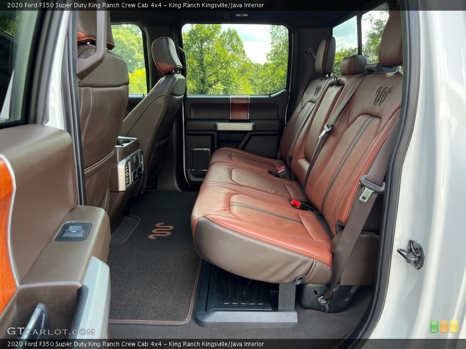 King Ranch Kingsville/Java Interior Rear Seat for the 2020 Ford F350 Super Duty King Ranch Crew Cab 4x4 #146590094