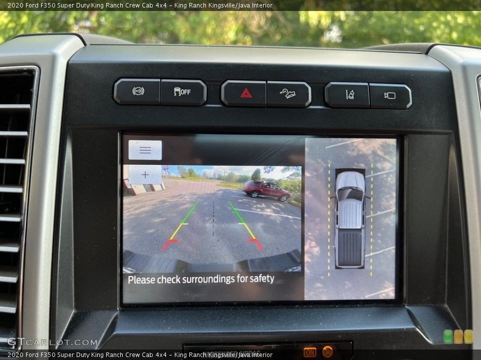 King Ranch Kingsville/Java Interior Controls for the 2020 Ford F350 Super Duty King Ranch Crew Cab 4x4 #146590232