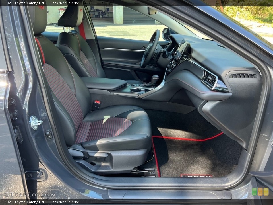 Black/Red 2023 Toyota Camry Interiors