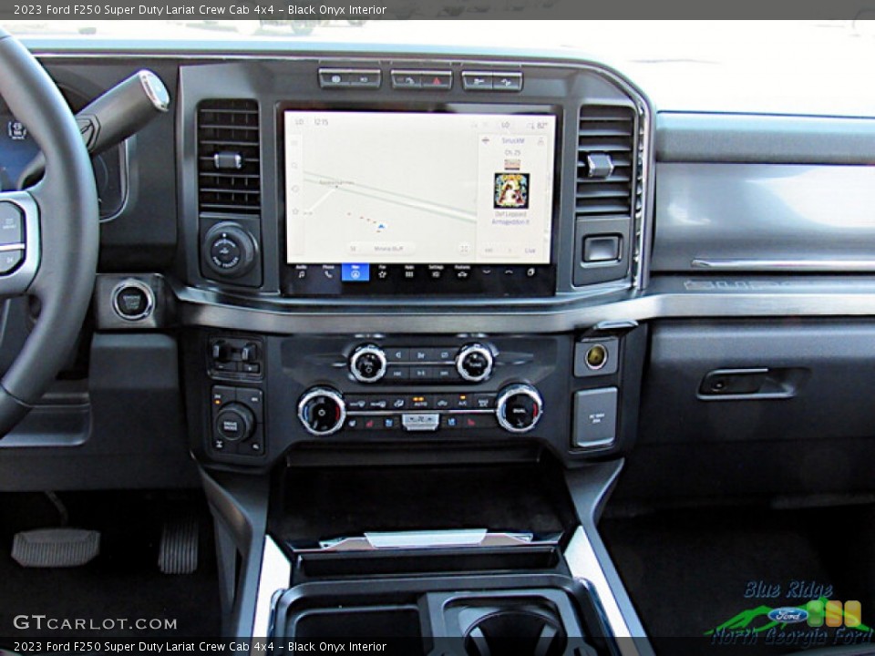 Black Onyx Interior Controls for the 2023 Ford F250 Super Duty Lariat Crew Cab 4x4 #146591545