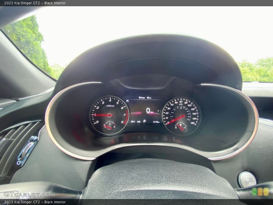 Black Interior Gauges for the 2023 Kia Stinger GT2 #146591592