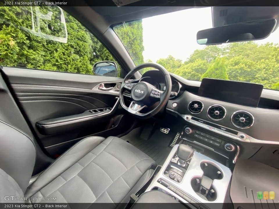 Black Interior Dashboard for the 2023 Kia Stinger GT2 #146591644