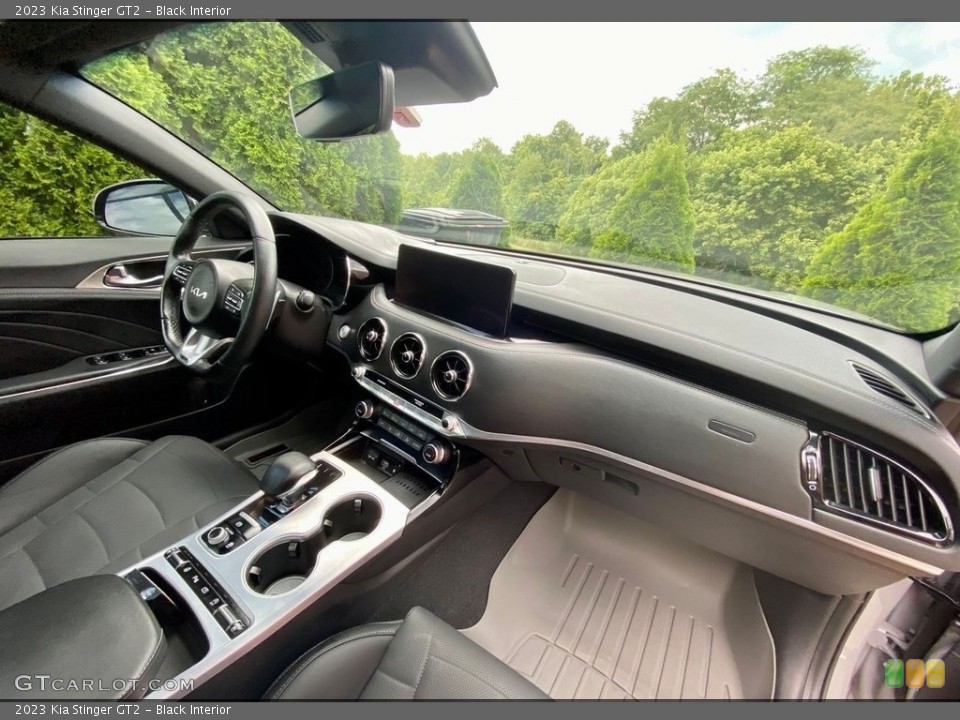 Black Interior Dashboard for the 2023 Kia Stinger GT2 #146591660