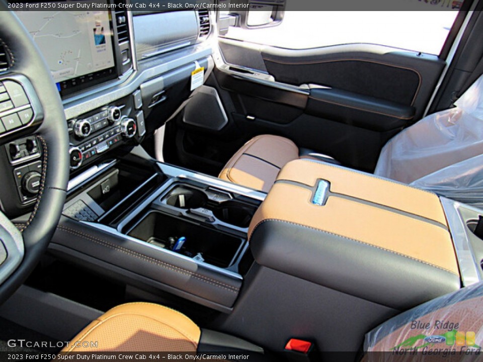 Black Onyx/Carmelo 2023 Ford F250 Super Duty Interiors
