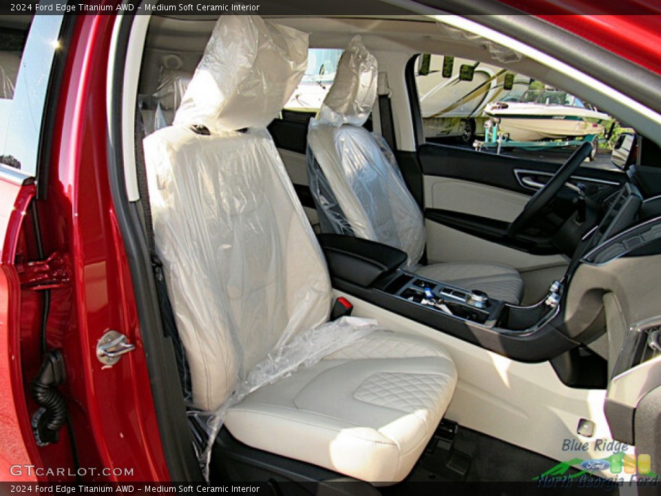 Medium Soft Ceramic Interior Photo for the 2024 Ford Edge Titanium AWD #146592281