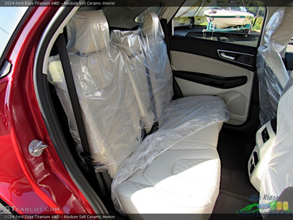 Medium Soft Ceramic Interior Rear Seat for the 2024 Ford Edge Titanium AWD #146592289