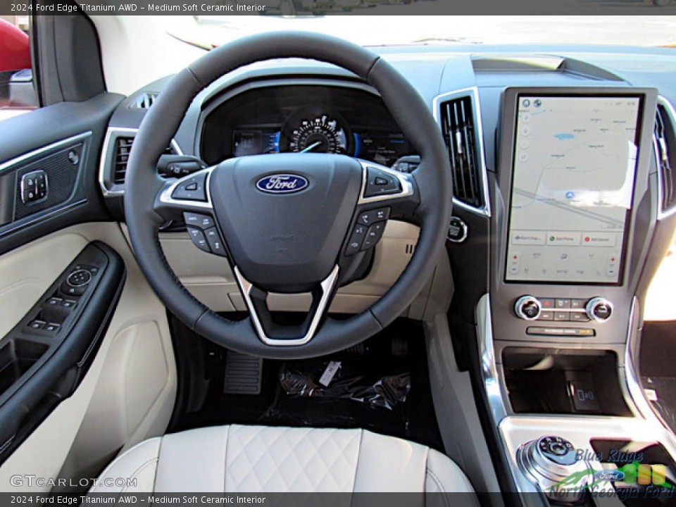 Medium Soft Ceramic Interior Dashboard for the 2024 Ford Edge Titanium AWD #146592306