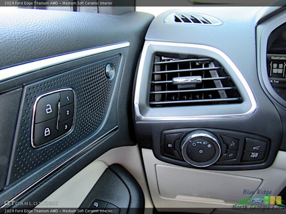 Medium Soft Ceramic Interior Controls for the 2024 Ford Edge Titanium AWD #146592344