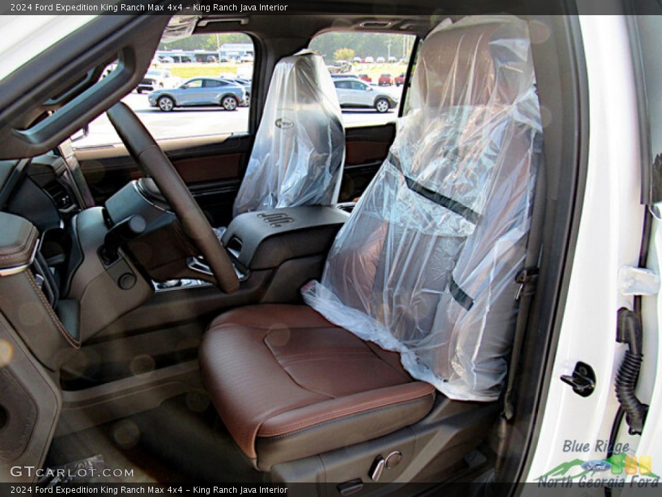 King Ranch Java Interior Front Seat for the 2024 Ford Expedition King Ranch Max 4x4 #146592446