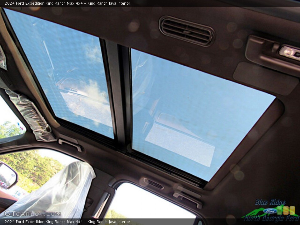 King Ranch Java Interior Sunroof for the 2024 Ford Expedition King Ranch Max 4x4 #146592526