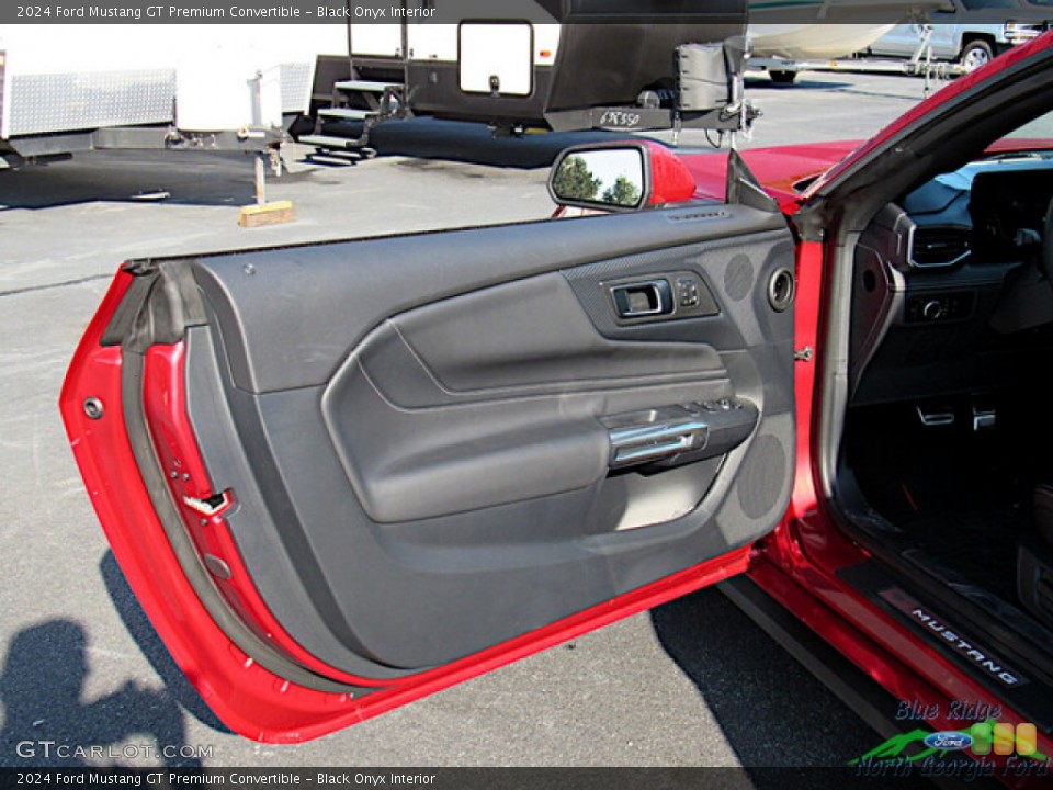 Black Onyx Interior Door Panel for the 2024 Ford Mustang GT Premium Convertible #146592644