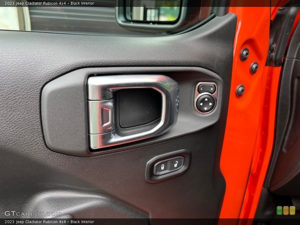 Black Interior Door Panel for the 2023 Jeep Gladiator Rubicon 4x4 #146594186