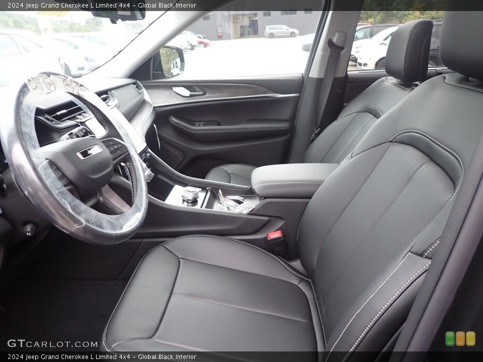 Global Black Interior Photo for the 2024 Jeep Grand Cherokee L Limited 4x4 #146594856