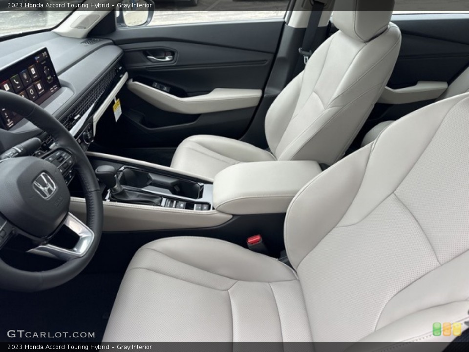 Gray 2023 Honda Accord Interiors