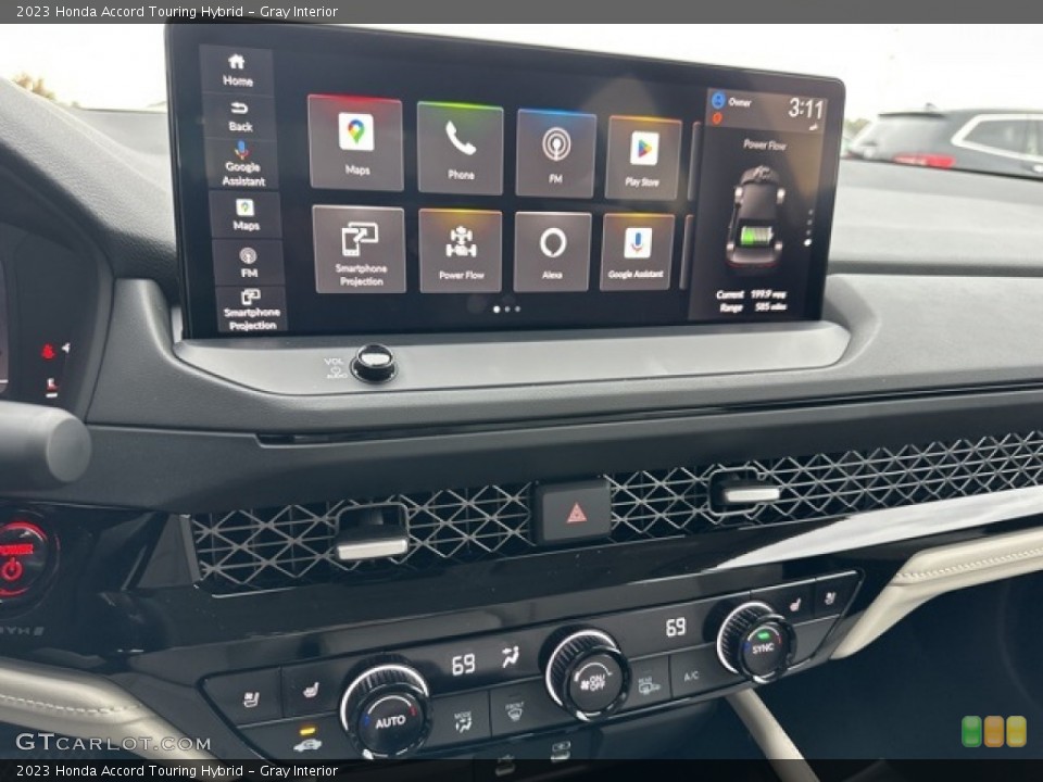 Gray Interior Controls for the 2023 Honda Accord Touring Hybrid #146594984