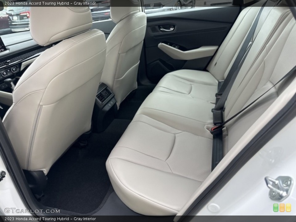 Gray Interior Rear Seat for the 2023 Honda Accord Touring Hybrid #146595290