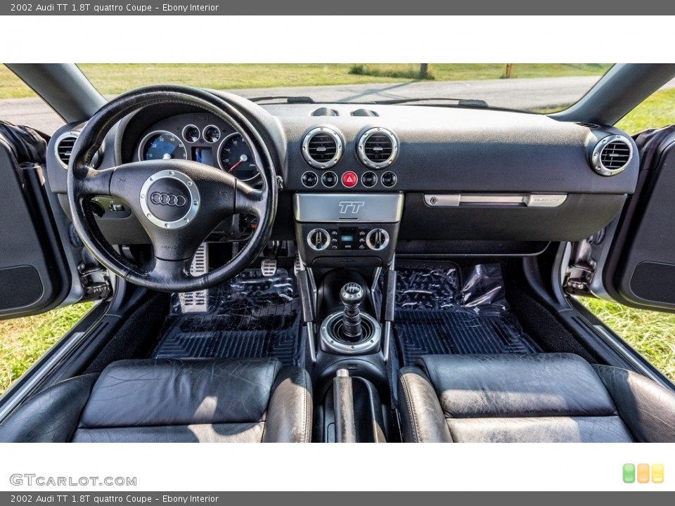 Ebony Interior Dashboard for the 2002 Audi TT 1.8T quattro Coupe #146595434
