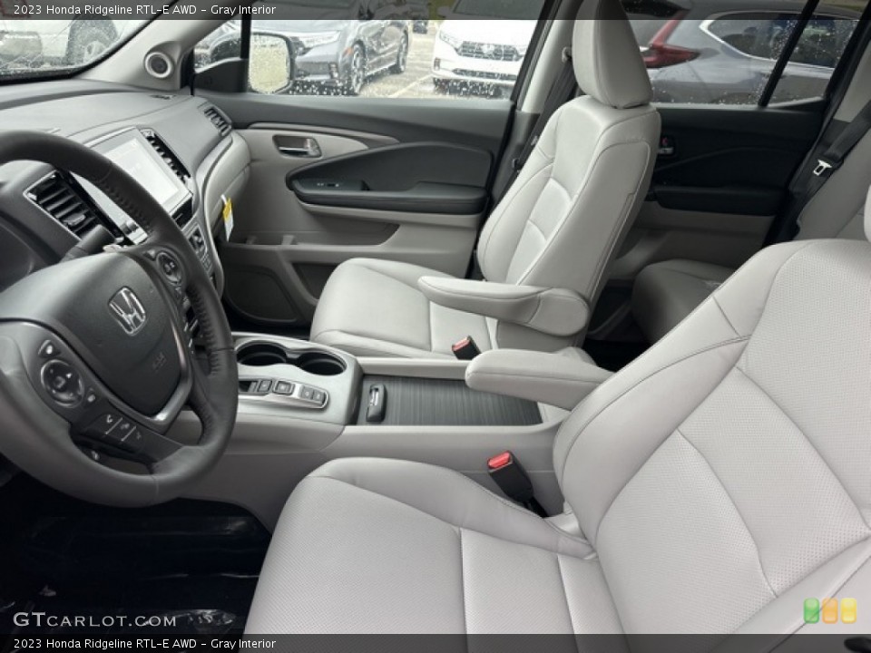 Gray Interior Front Seat for the 2023 Honda Ridgeline RTL-E AWD #146595501
