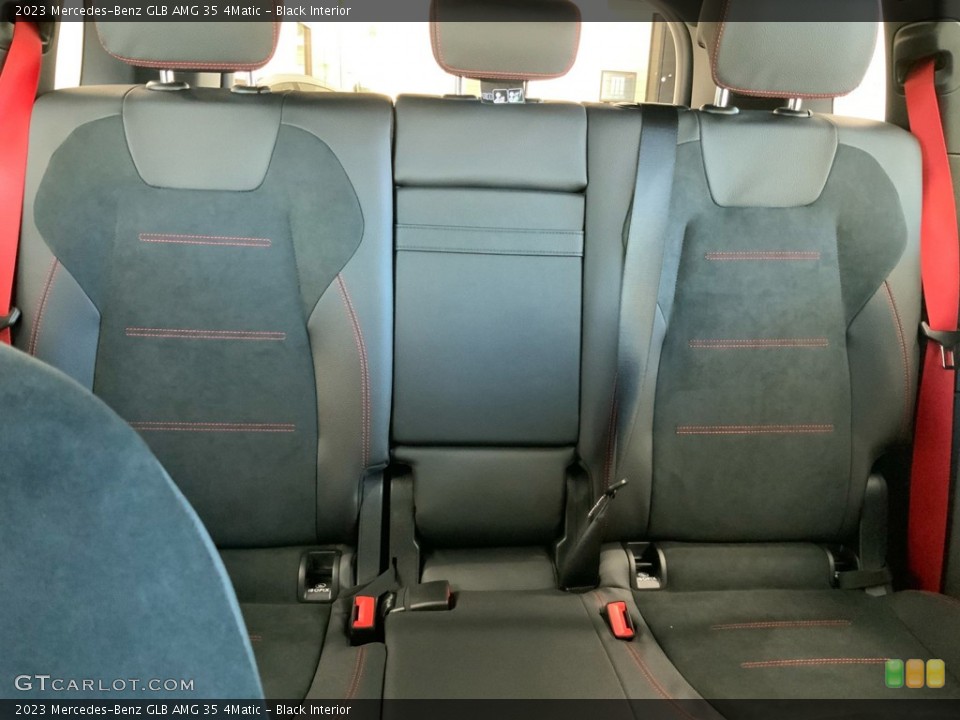 Black Interior Rear Seat for the 2023 Mercedes-Benz GLB AMG 35 4Matic #146596116