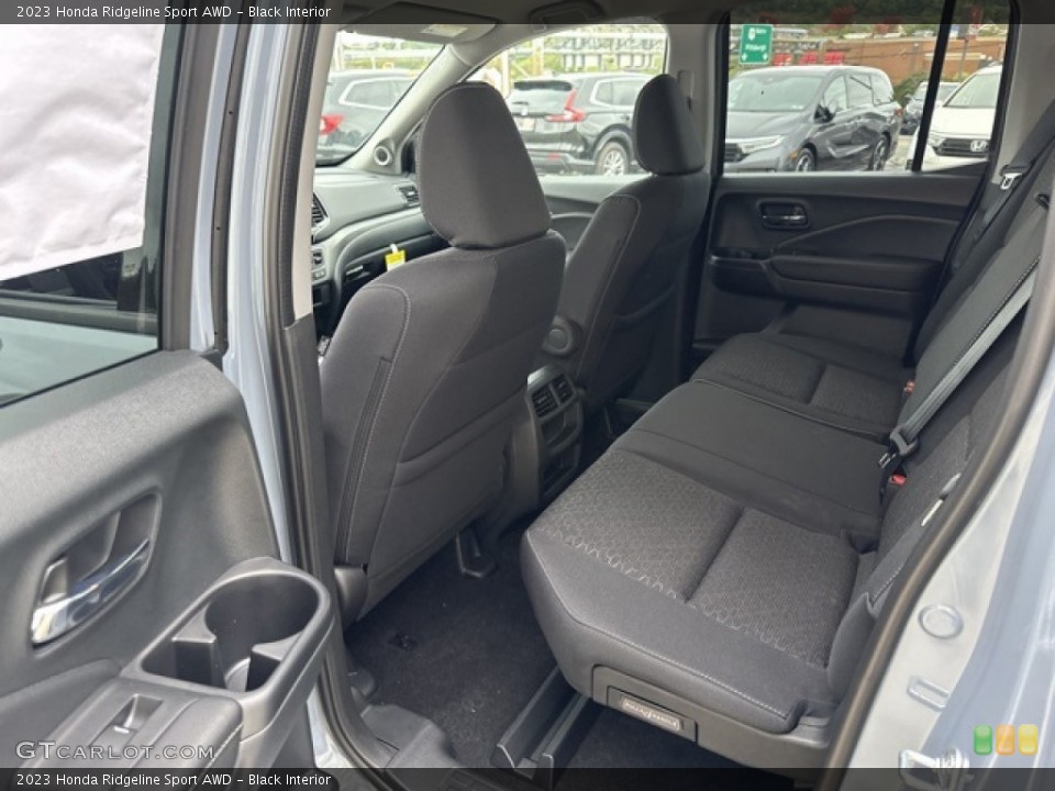 Black Interior Rear Seat for the 2023 Honda Ridgeline Sport AWD #146596309