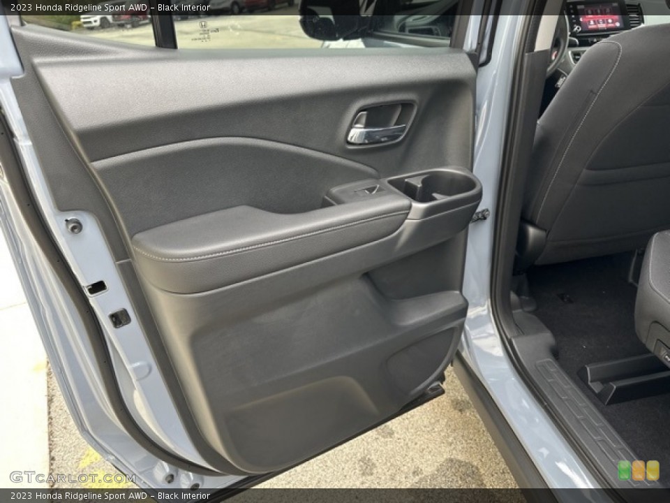 Black Interior Door Panel for the 2023 Honda Ridgeline Sport AWD #146596339