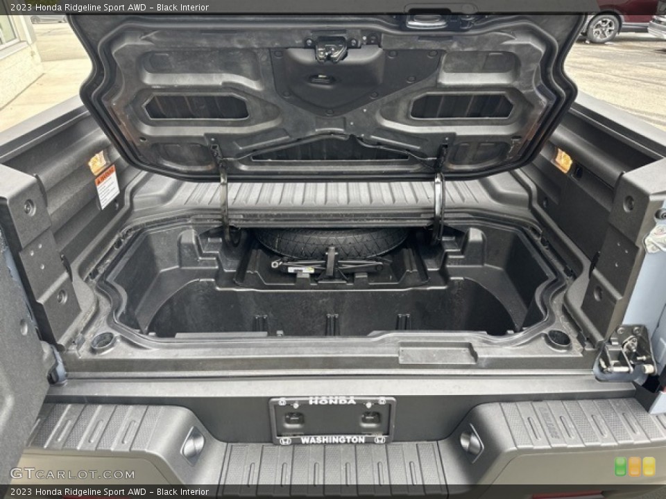 Black Interior Trunk for the 2023 Honda Ridgeline Sport AWD #146596410