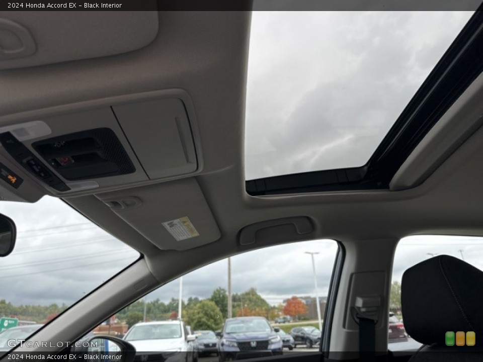 Black Interior Sunroof for the 2024 Honda Accord EX #146596632