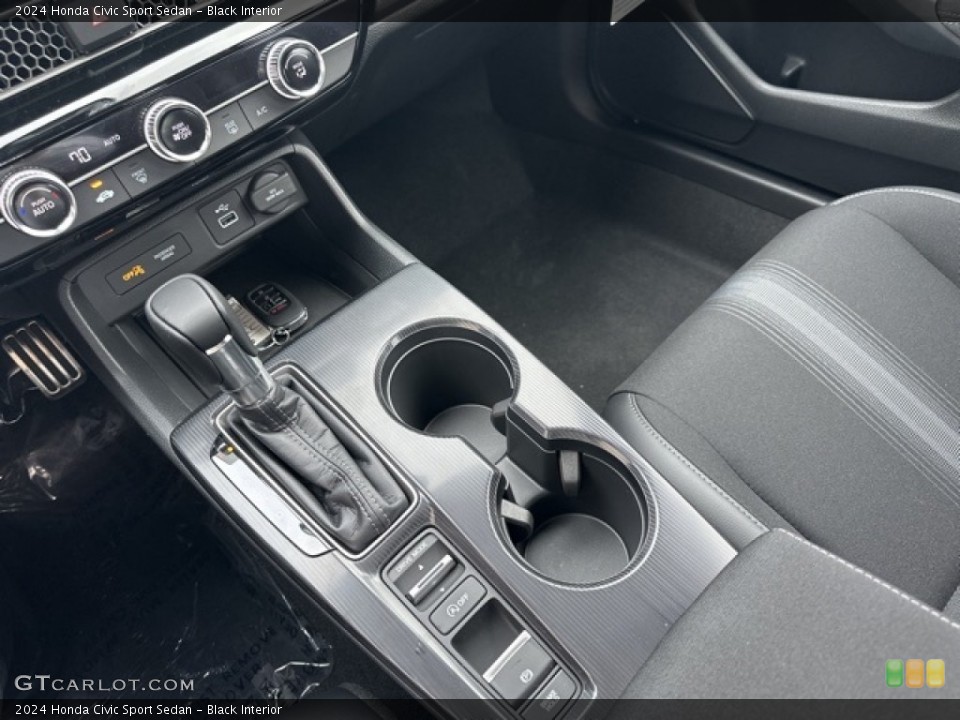 Black Interior Transmission for the 2024 Honda Civic Sport Sedan #146596814