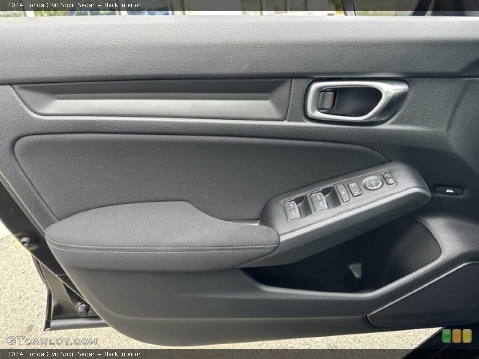 Black Interior Door Panel for the 2024 Honda Civic Sport Sedan #146596850