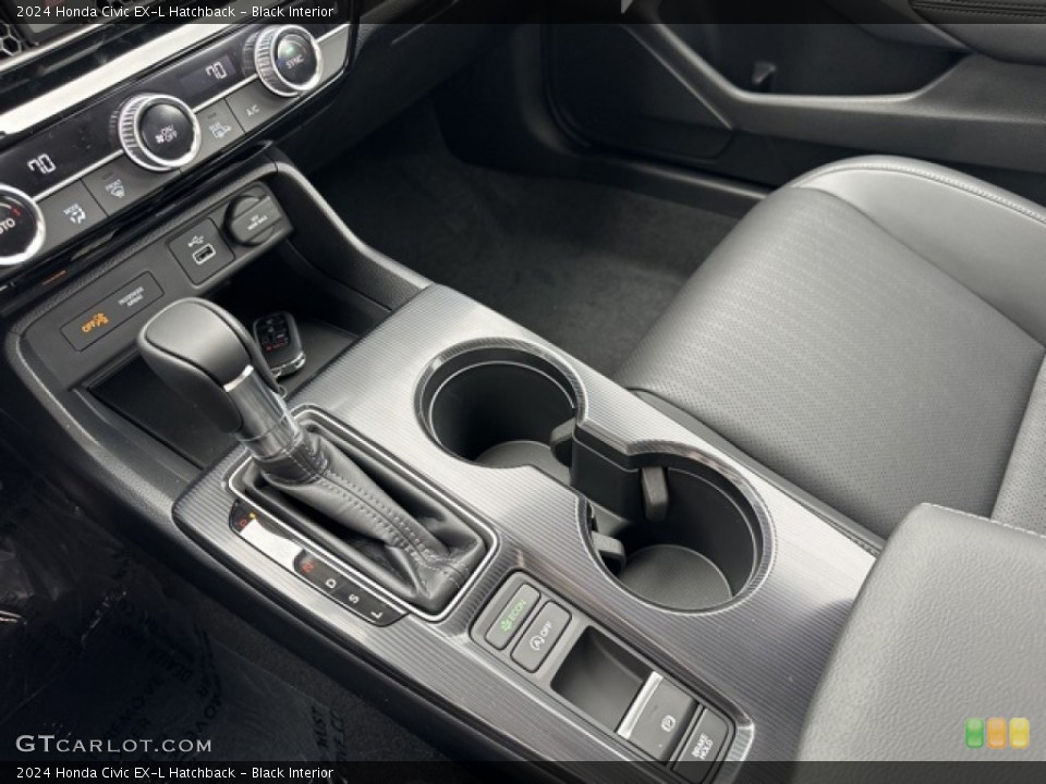 Black Interior Transmission for the 2024 Honda Civic EX-L Hatchback #146596952