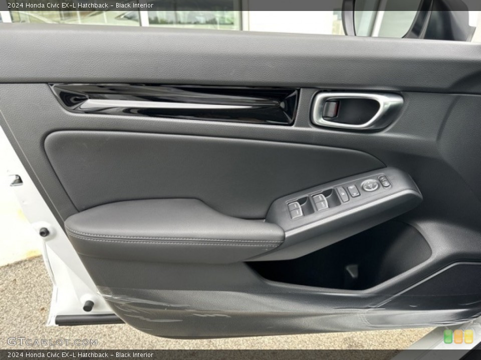 Black Interior Door Panel for the 2024 Honda Civic EX-L Hatchback #146596988