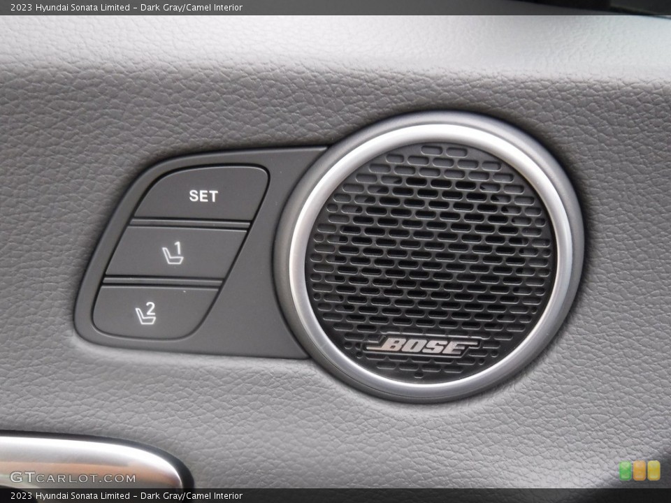 Dark Gray/Camel Interior Audio System for the 2023 Hyundai Sonata Limited #146597672