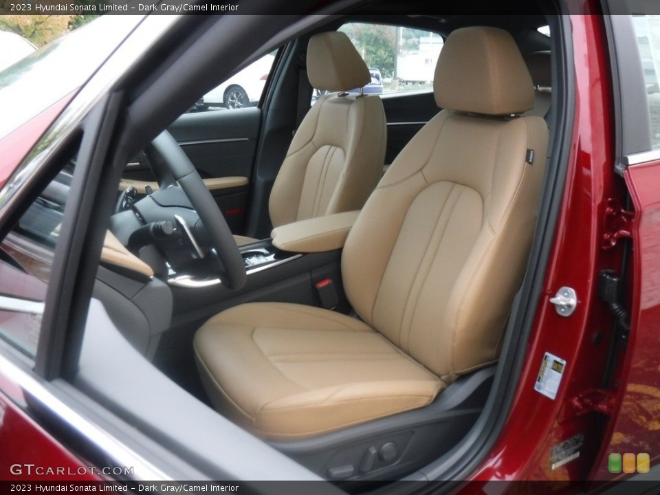 Dark Gray/Camel Interior Front Seat for the 2023 Hyundai Sonata Limited #146597715