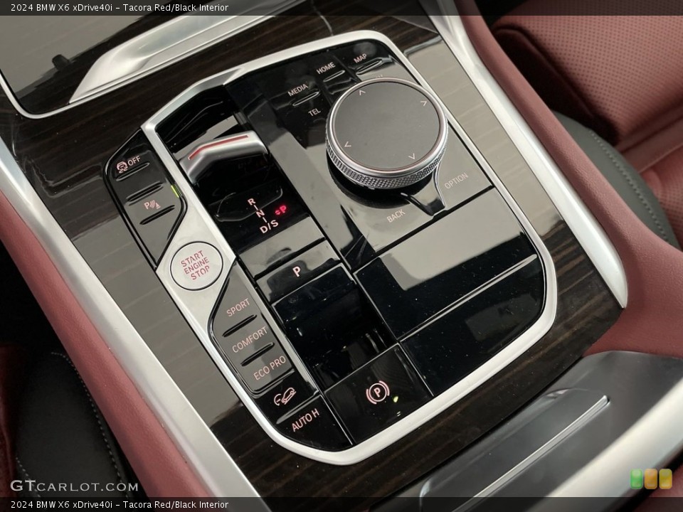 Tacora Red/Black Interior Controls for the 2024 BMW X6 xDrive40i #146597870