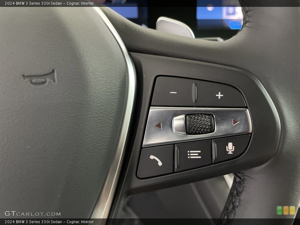 Cognac Interior Steering Wheel for the 2024 BMW 3 Series 330i Sedan #146598267