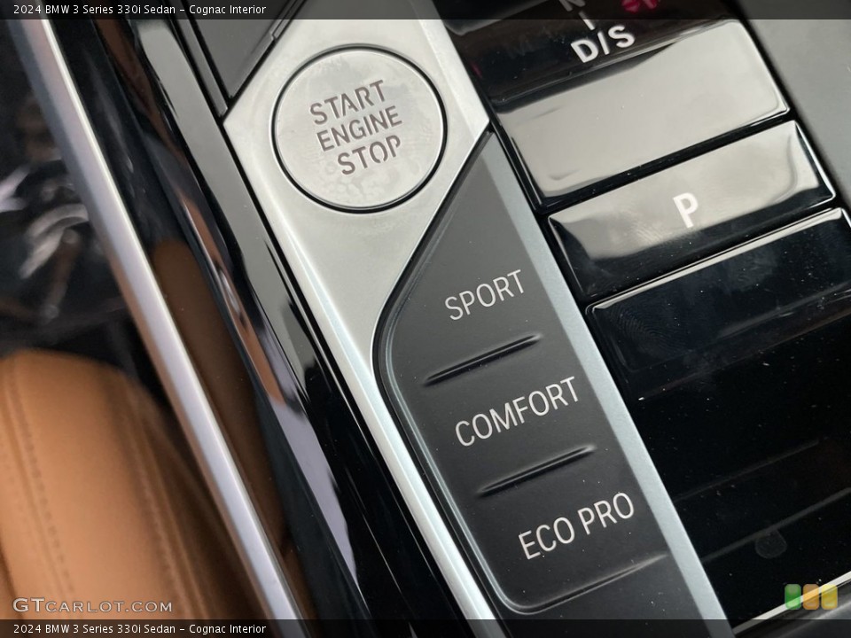 Cognac Interior Controls for the 2024 BMW 3 Series 330i Sedan #146598390