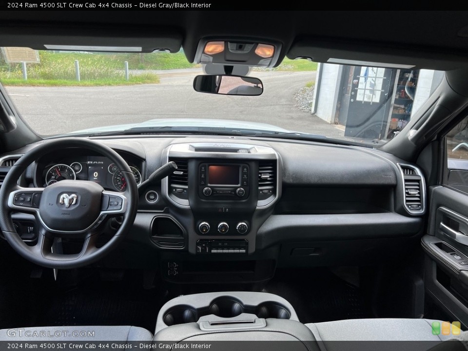 Diesel Gray/Black Interior Dashboard for the 2024 Ram 4500 SLT Crew Cab 4x4 Chassis #146598541
