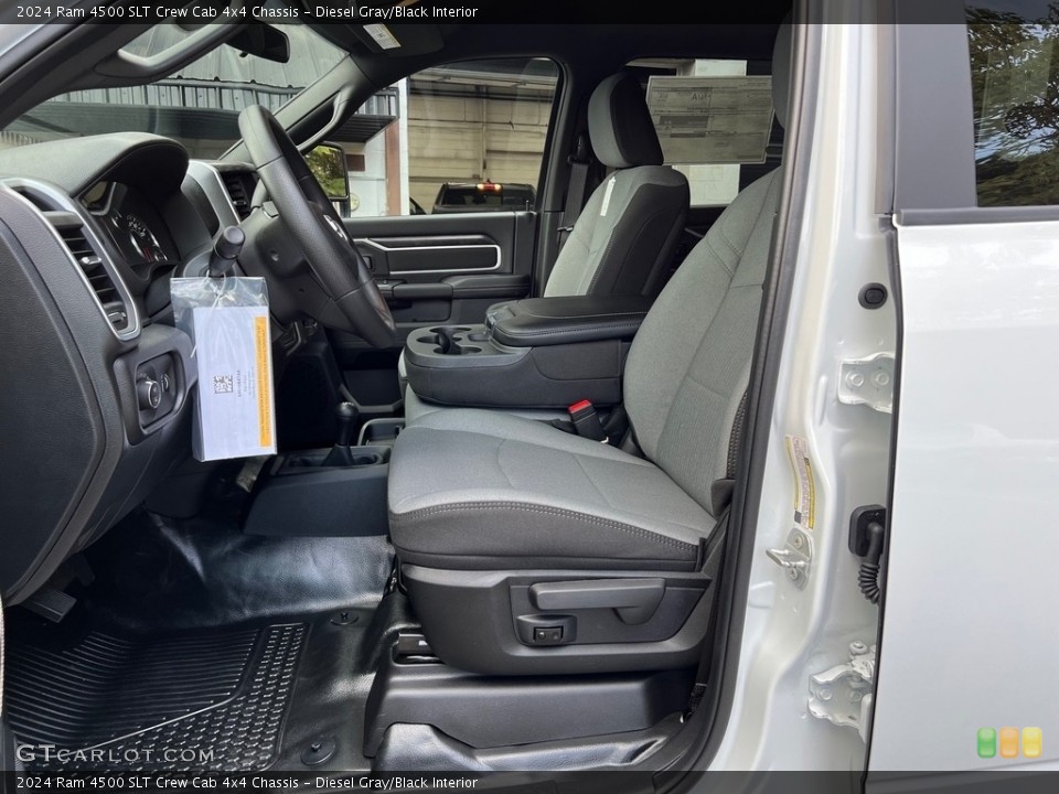 Diesel Gray/Black Interior Front Seat for the 2024 Ram 4500 SLT Crew Cab 4x4 Chassis #146598559