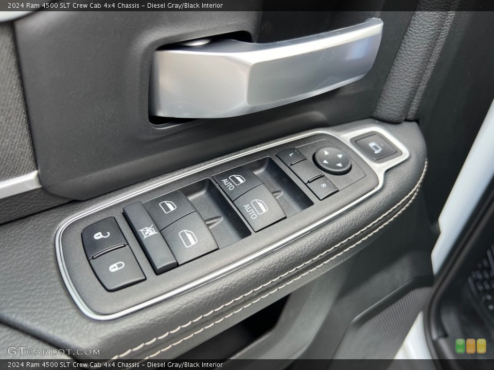 Diesel Gray/Black Interior Door Panel for the 2024 Ram 4500 SLT Crew Cab 4x4 Chassis #146598576