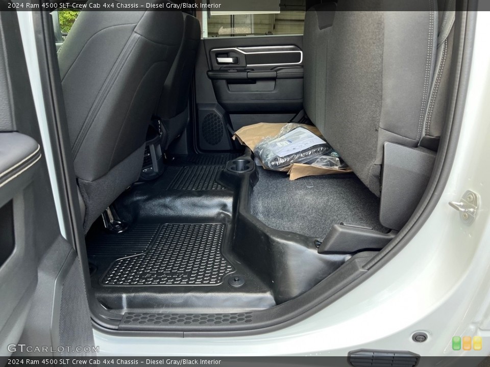 Diesel Gray/Black Interior Rear Seat for the 2024 Ram 4500 SLT Crew Cab 4x4 Chassis #146598594