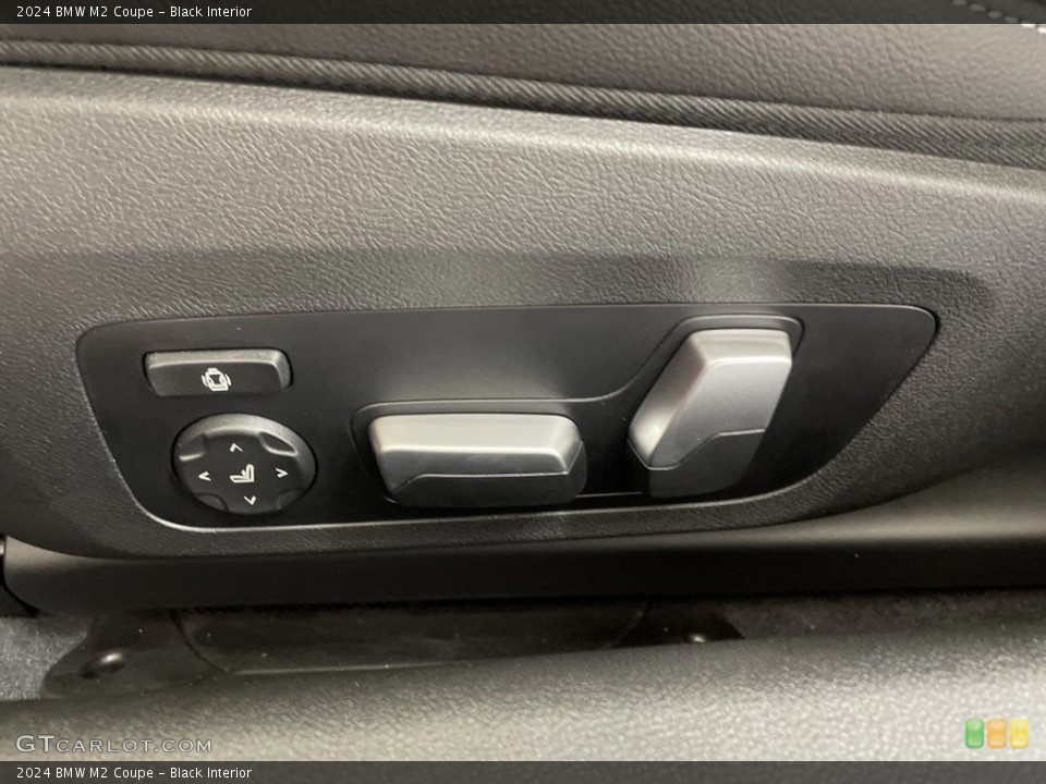 Black Interior Front Seat for the 2024 BMW M2 Coupe #146598663