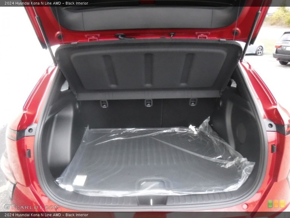 Black Interior Trunk for the 2024 Hyundai Kona N Line AWD #146598724
