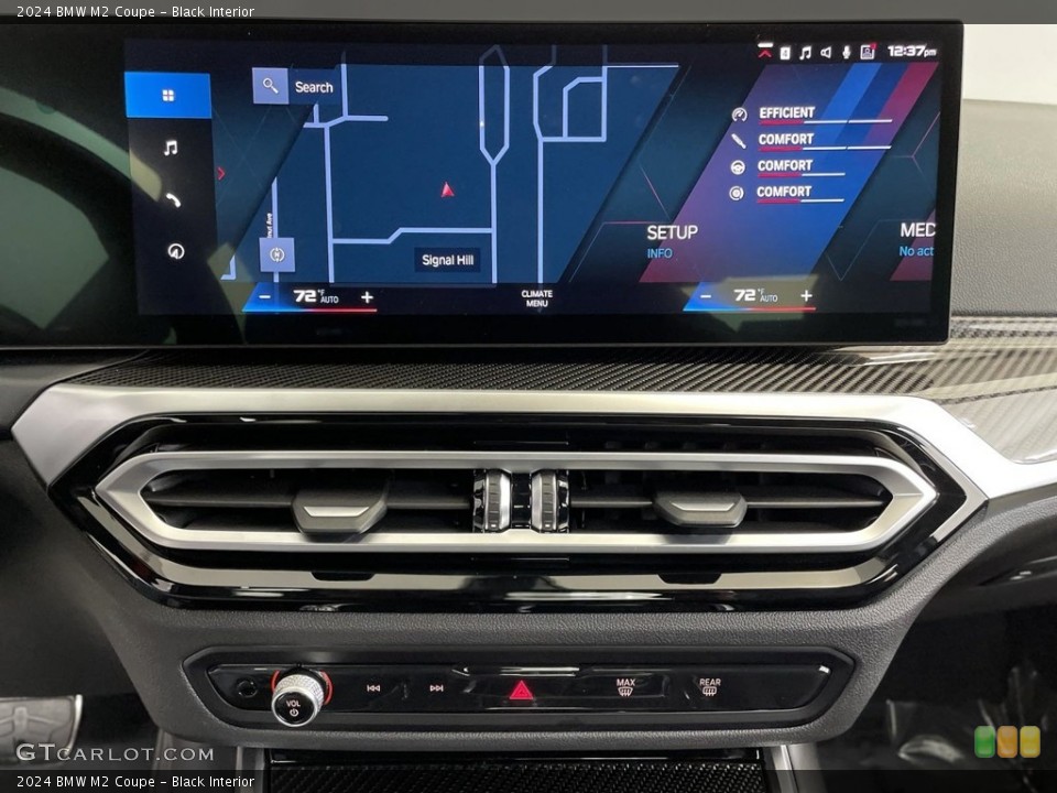 Black Interior Navigation for the 2024 BMW M2 Coupe #146598790