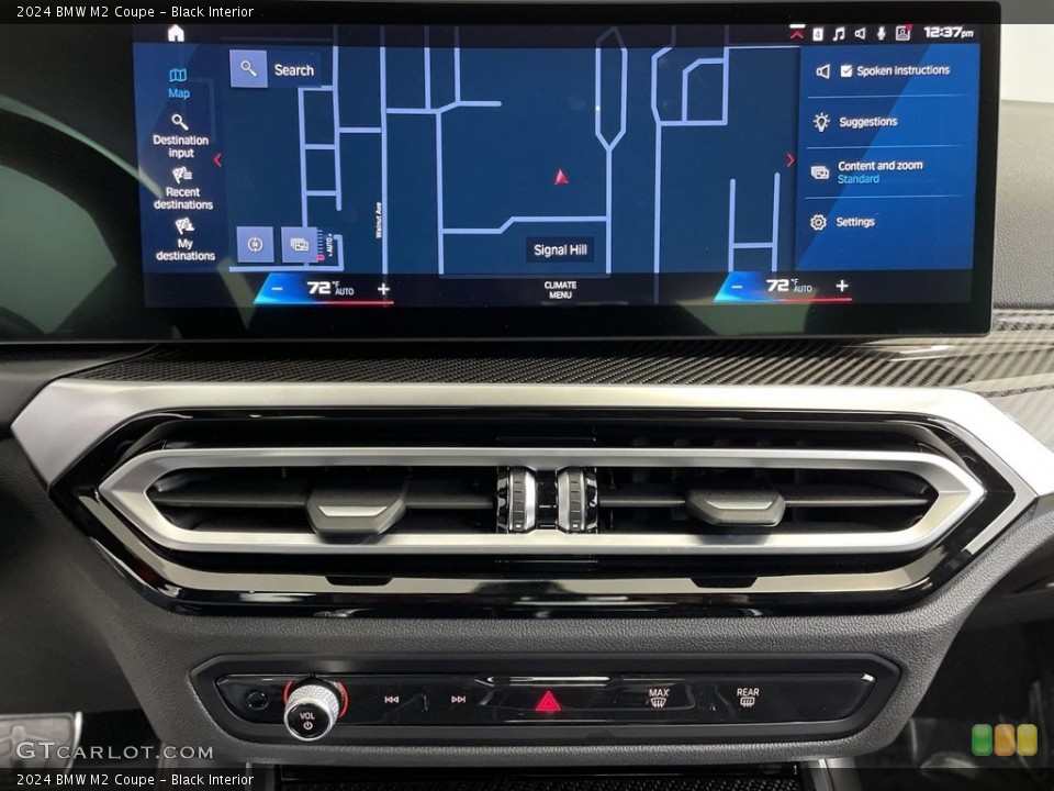 Black Interior Navigation for the 2024 BMW M2 Coupe #146598808