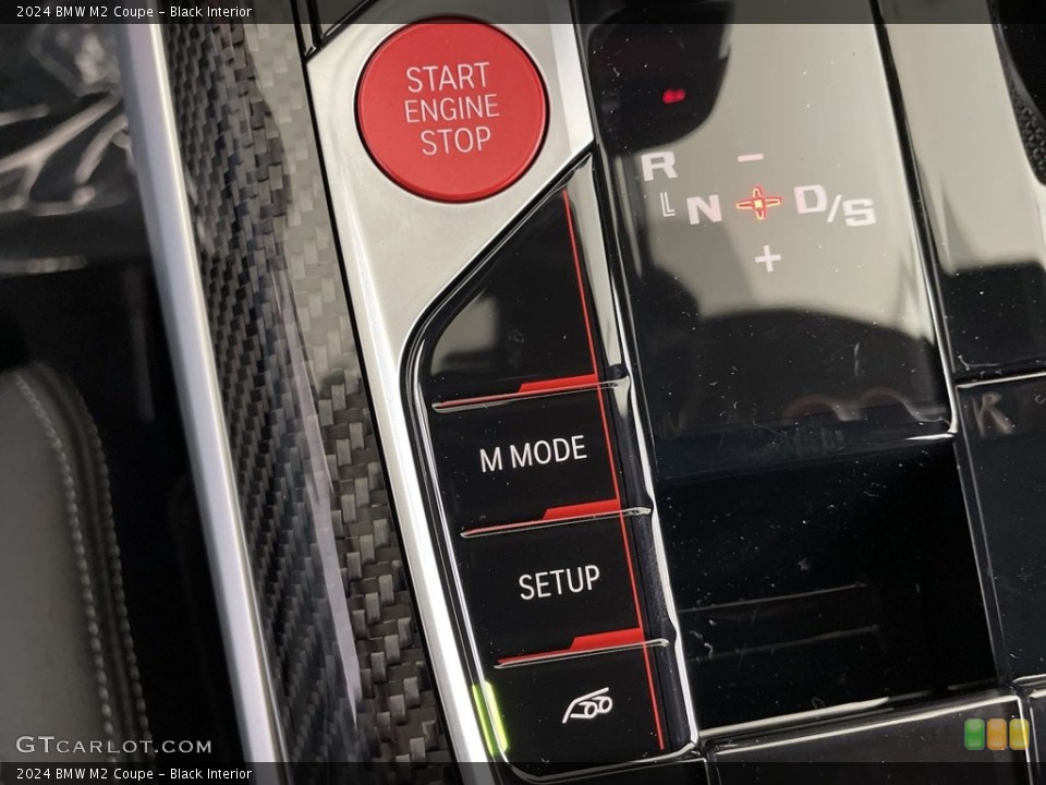 Black Interior Controls for the 2024 BMW M2 Coupe #146598879