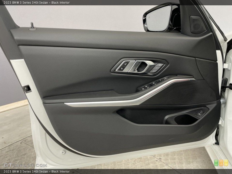 Black Interior Door Panel for the 2023 BMW 3 Series 340i Sedan #146599134