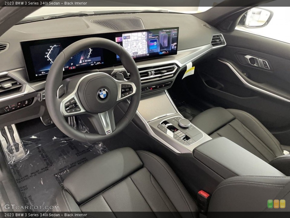 Black Interior Photo for the 2023 BMW 3 Series 340i Sedan #146599169